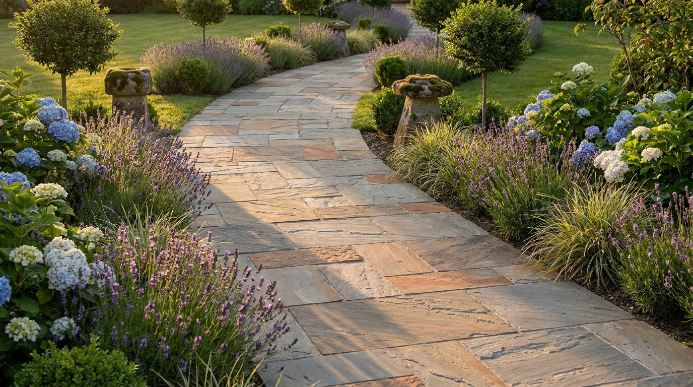 Réussir l’aménagement de votre allée de jardin pavée