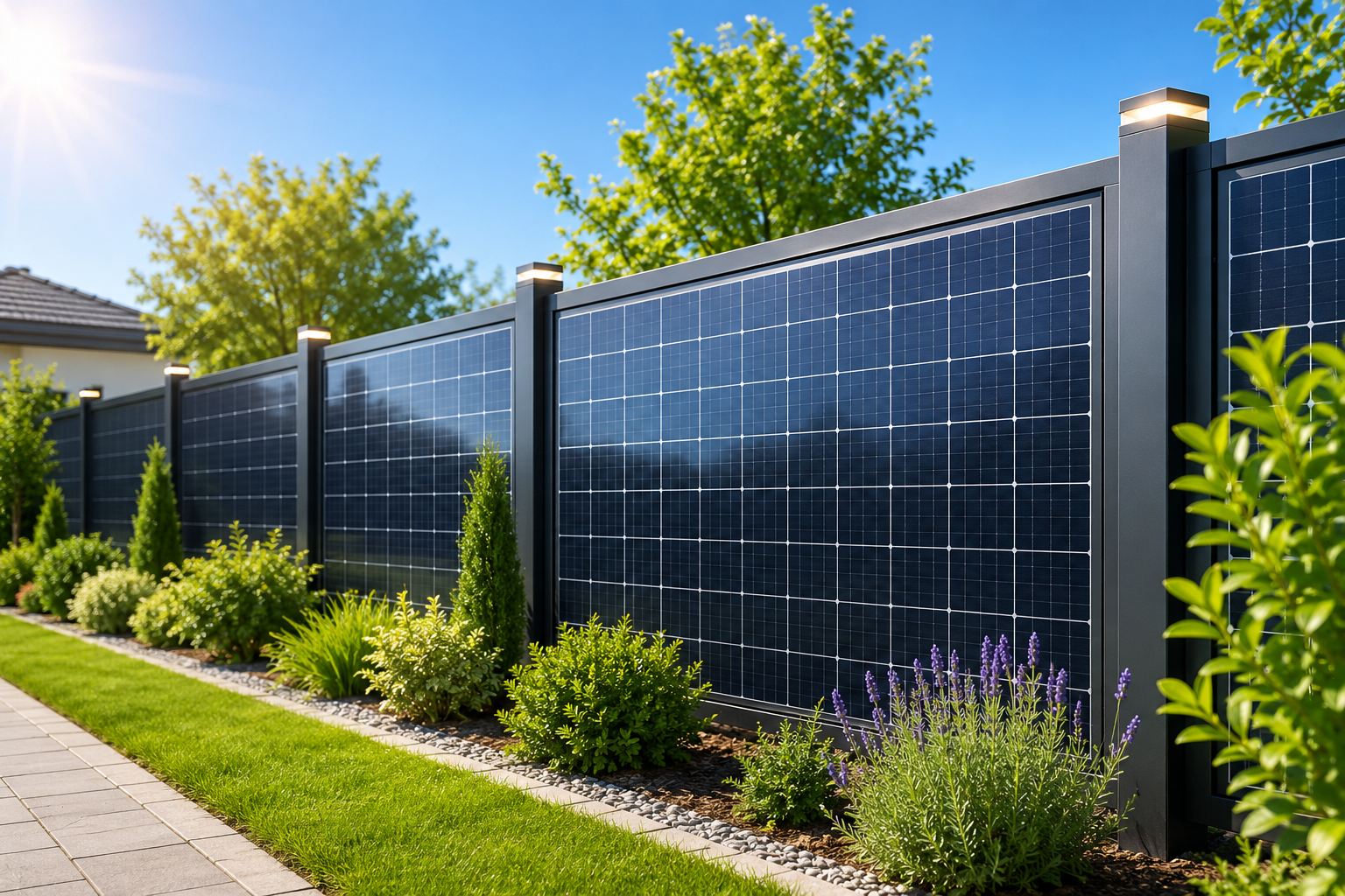 Clôture solaire : fonctionnement, prix, avantages et points à vérifier avant de choisir