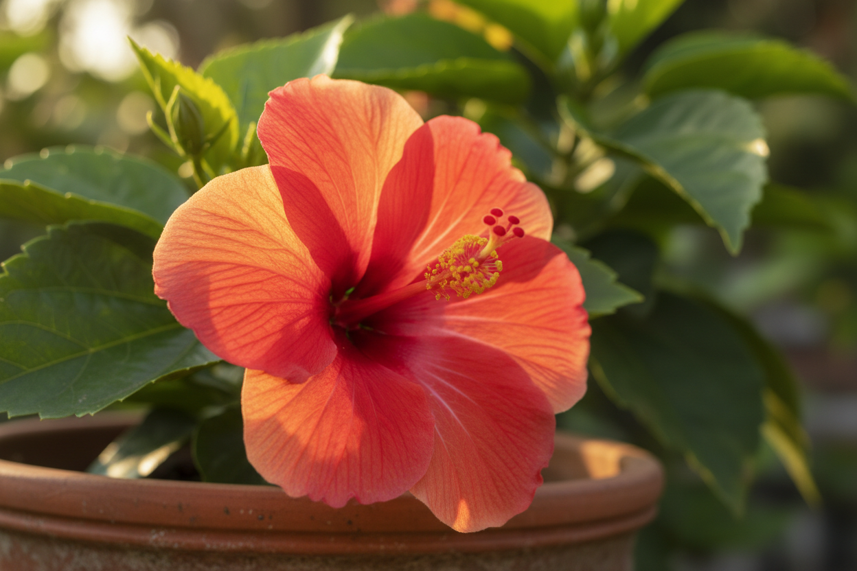 Hibiscus rosa-sinensis : conseils simples pour une floraison généreuse en pot