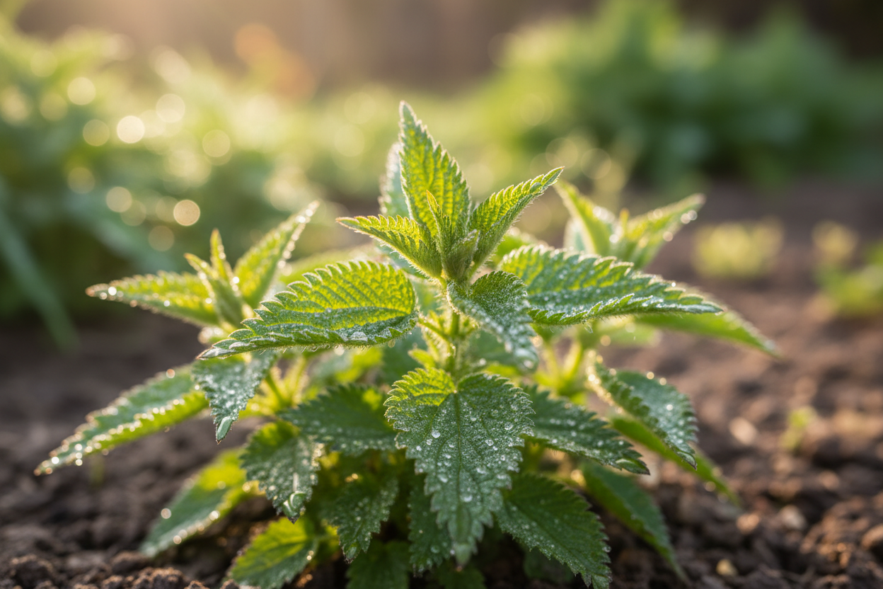Que faire avec des orties au jardin : cuisine, purin, soins et conservation