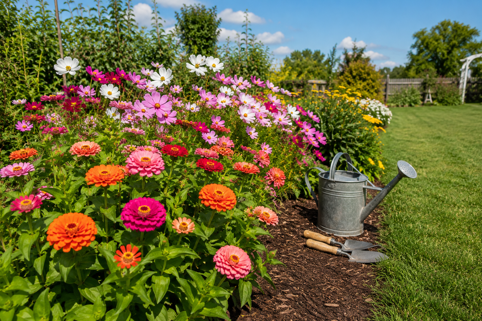 Quelles fleurs planter en août au jardin, en pot ou sur la terrasse ?