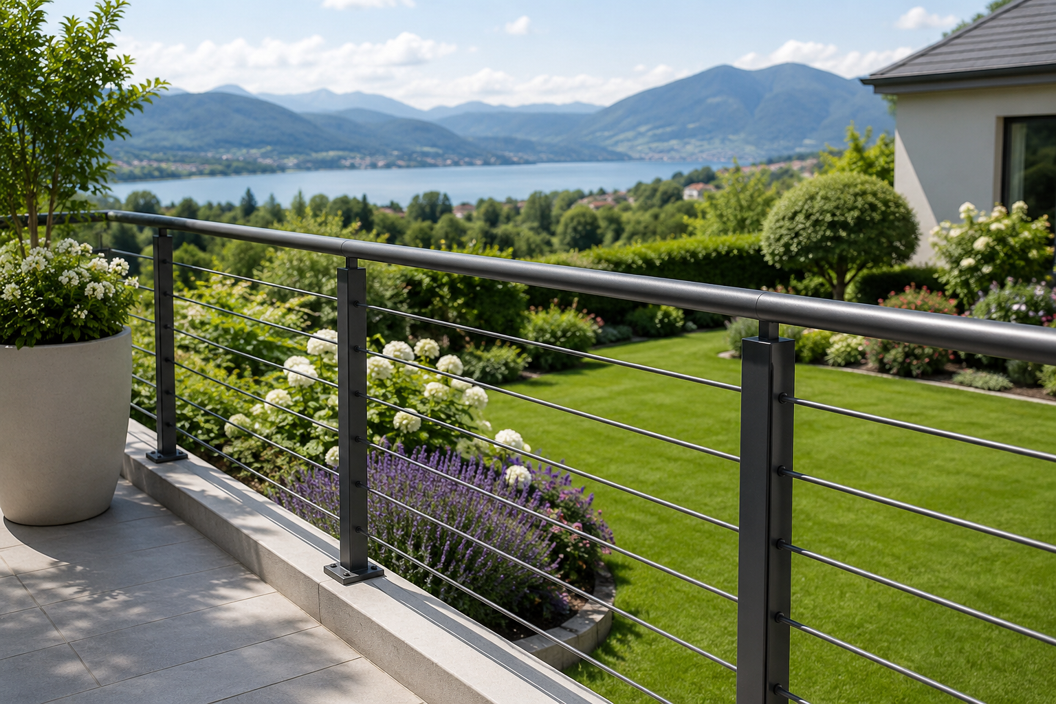 Garde-corps de terrasse : bien choisir pour sécuriser et valoriser son extérieur