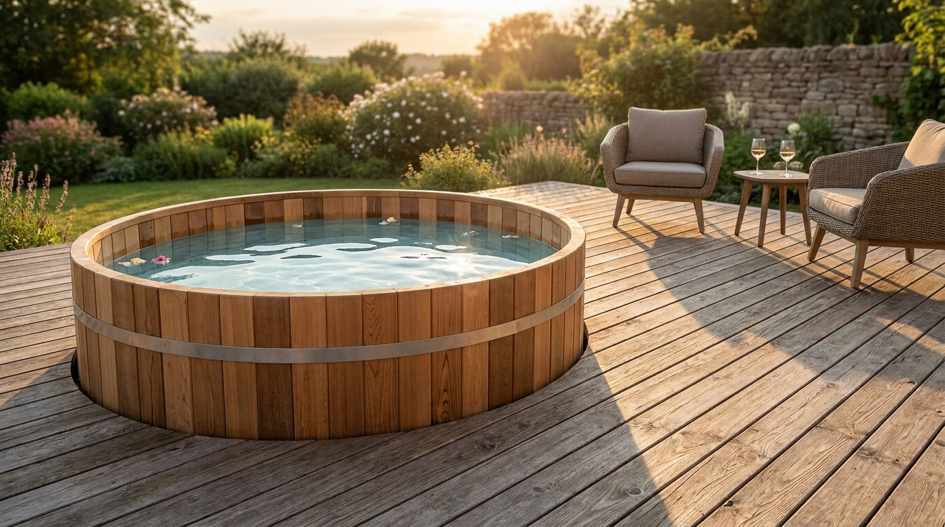 Installer un jacuzzi bois extérieur sur terrasse : le guide