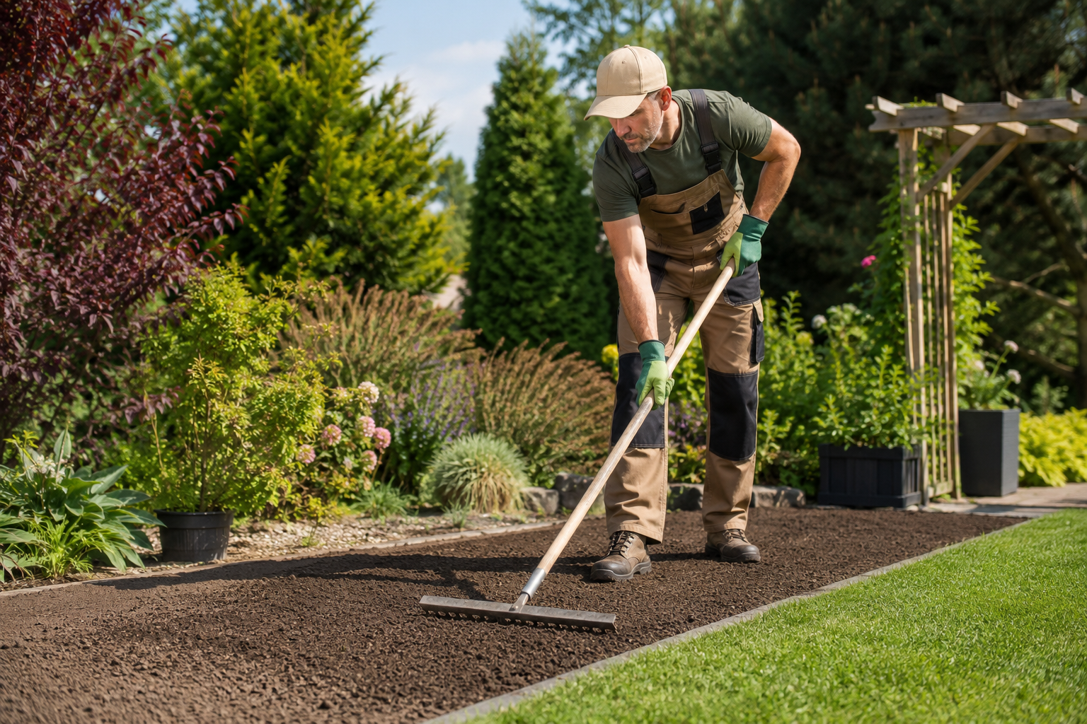 Quel outil choisir pour niveler la terre dans son jardin ?