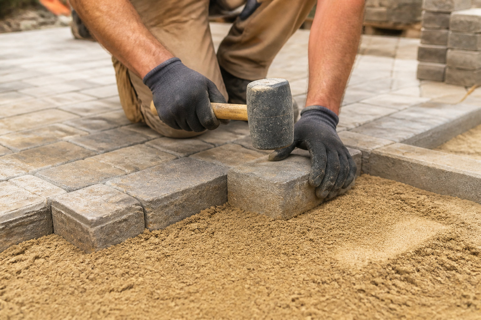 Comment poser et entretenir vos pavés avec succès ?