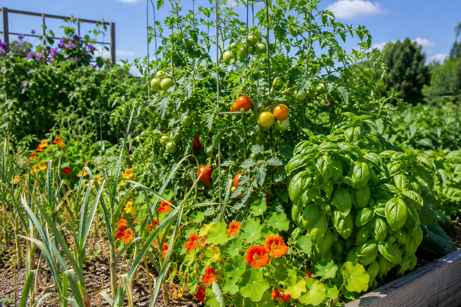 Que planter avec les tomates au potager pour mieux les protéger et récolter davantage