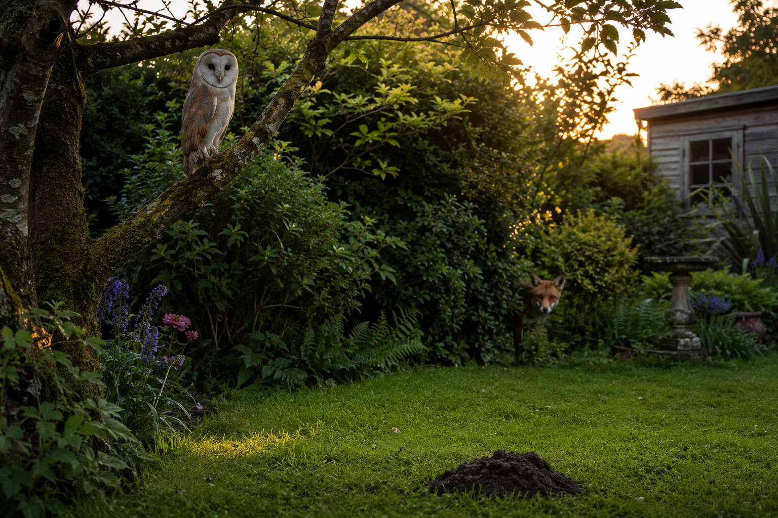 Prédateurs naturels des taupes : sont-ils vraiment efficaces au jardin ?