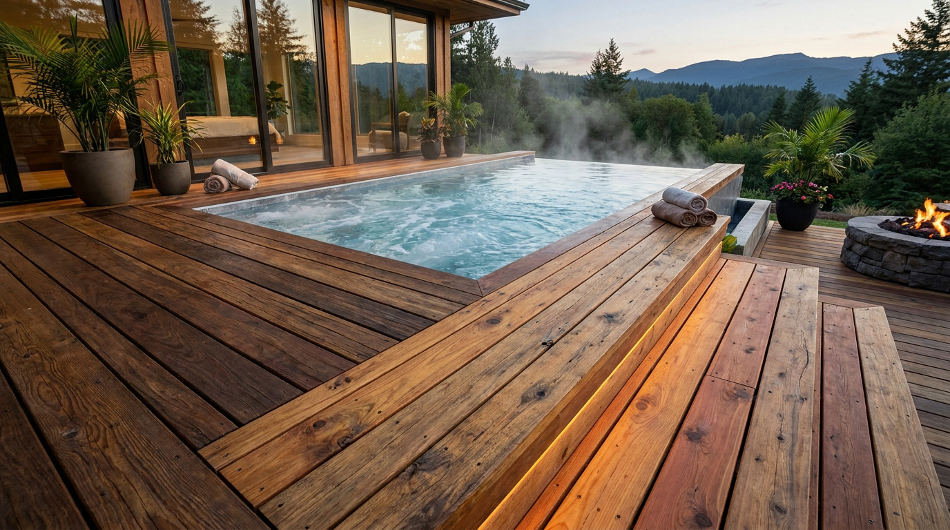 Quel bois pour votre spa : bien choisir pour durer