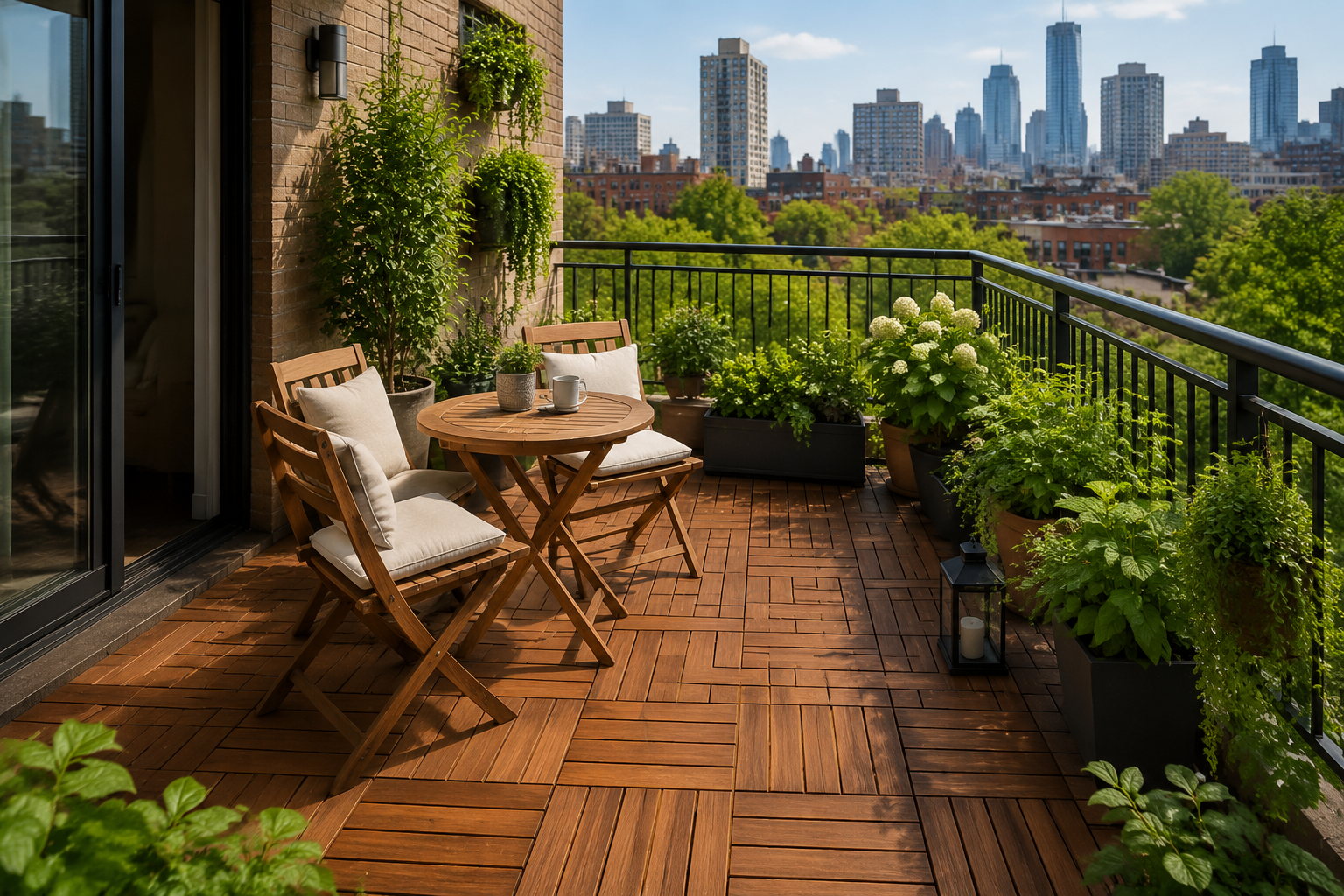 Terrasse en bois sur balcon : le guide pratique pour bien choisir et bien poser