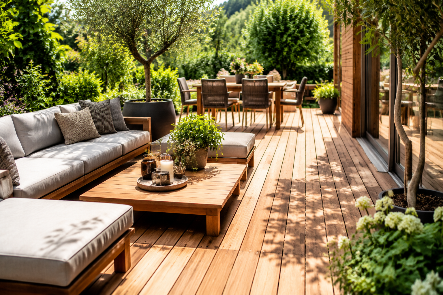 Terrasse en robinier : avis, prix, pose et entretien pour bien choisir vos lames